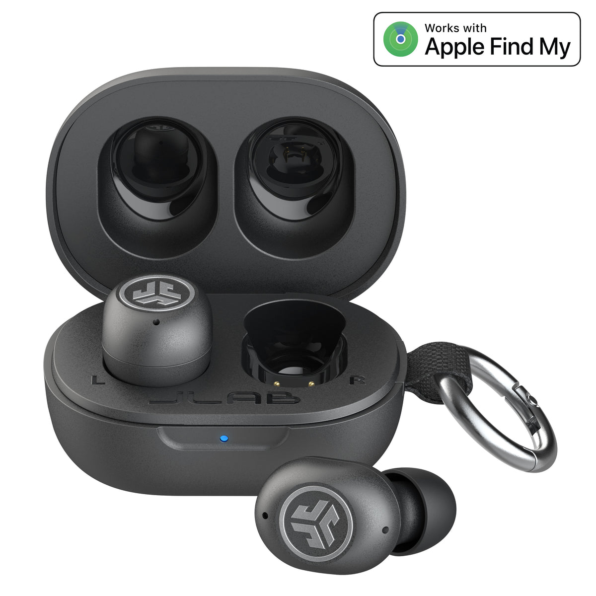 JLab JBuds Mini ANC con estuche — referencia de auricular compacto de consumo